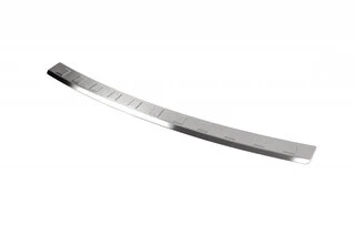 Накладка на задній бампер (SW, матова, нерж.) для Mercedes C-class W204 2007-2015рр