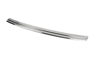 Накладка на задній бампер OmsaLine (нерж.) для Ауди Q7 2015- рр