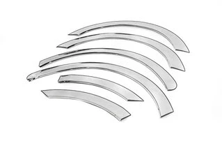 Накладки на арки (6 шт, нерж) для Opel Vivaro 2015-2019 рр
