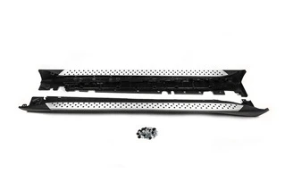 Оригінальні пороги (2 шт, алюміній) для BMW X6 E-71 2008-2014 рр