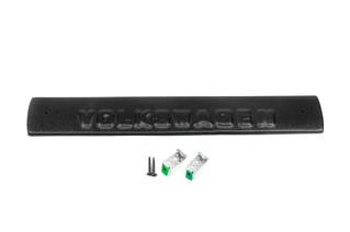 Нижня накладка на решітку (коротка) Матова для Volkswagen T5 Transporter 2003-2010 рр