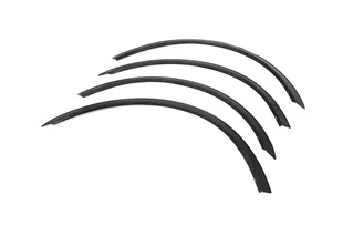 Накладки на арки (4 шт, чорні) для Ford Focus I 1998-2005 рр