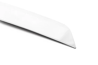 Планка над номером (нерж) Carmos - Турецька сталь для Ford Courier 2014-2023 рр