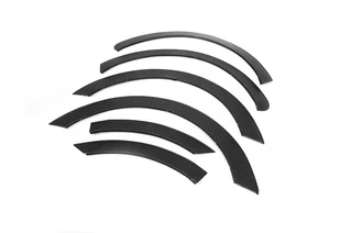 Накладки на арки (6 шт, чорні) для Opel Vivaro 2015-2019 рр