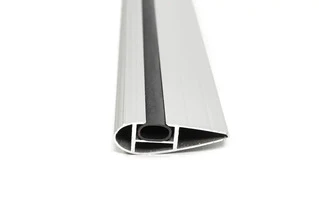 Перемички на вбудовані рейлінги під ключ Skybar V2 (2 шт) Чорні для Opel Astra H 2004-2013 рр