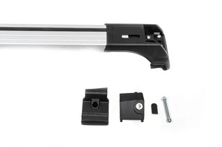 Перемички на вбудовані рейлінги під ключ Skybar V2 (2 шт) до 120 см, Сірі