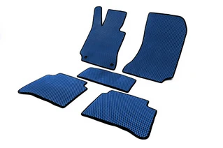 Килимки EVA (Синій) для Mercedes E-сlass W212 2009-2016рр
