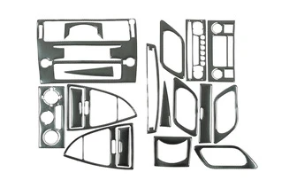 Накладки на панель Карбон для Citroen C-4 2004-2010 рр