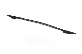 Накладка над номером Чорний Хром (нерж) для Nissan Qashqai 2014-2021 рр