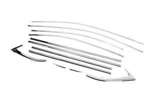 Повна окантовка вікон (нерж) для Skoda Superb 2015-2024 рр