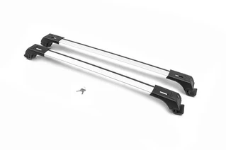 Перемички на рейлінги Skybar V1 (2 шт) Сірий для Renault Duster 2018-2024 рр