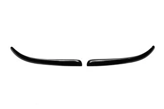 Вії для фар (2 шт, чорні) Чорний мат для Volkswagen T5 Transporter 2003-2010 рр