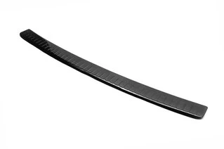 Накладка на задній бампер із загином (ABS-пластик) Матова для Volkswagen T5 2010-2015 рр