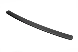 Накладка на задній бампер із загином (ABS-пластик) Матова для Volkswagen T5 2010-2015 рр