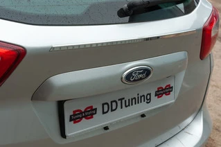 Планка над номером OmsaLine (нерж.) для Ford C-Max/Grand C-Max 2010-2019 рр