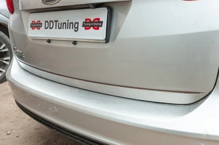 Кромка багажника (нерж.) Carmos - Турецька сталь для Ford C-Max/Grand C-Max 2010-2019 рр