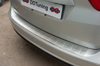 Накладка на задній бампер OmsaLine (нерж.) для Ford C-Max/Grand C-Max 2010-2019 рр