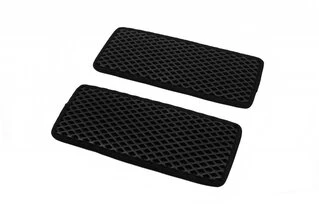 Поліуретанові килимки на пороги (2 шт, EVA, чорні) для Peugeot Boxer 2006-2025 рр