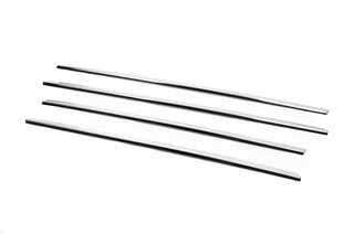 Молдинг скла (4 шт) для Fiat 500X