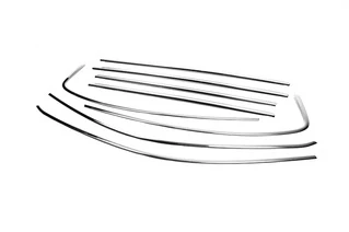 Повна окантовка вікон (нерж) Sedan/HB (4 штуки) для Fiat Tipo 2016- рр