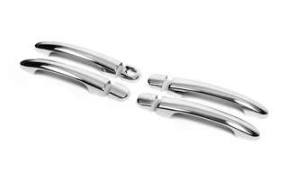 Накладки на ручки (4 шт., нерж.) для Fiat Bravo 2008- рр