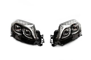 Смужки на дзеркала 2012-2021 (2 шт, хром) для Toyota Land Cruiser 200