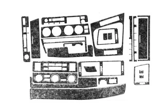 Накладки в салон Титан для BMW 3 серія E-46 1998-2006 рр