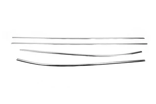 Окантовка вікон (4 шт., нерж.) для Kia Venga