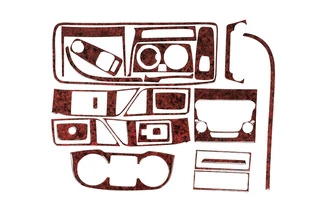 Накладки на панель (2014-2025) Дерево для Peugeot Boxer рр