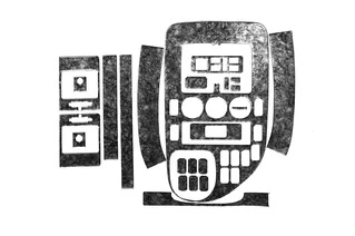 Накладки на панель Meric (1996-1999) Титан для Mercedes Vito W638 рр