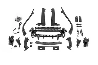 Спойлер WALD (нижній, 2015-2025) Чорний колір для Toyota Land Cruiser 200