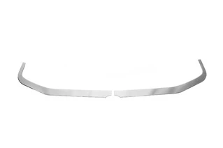 Кромка заднього скла V-2 Carmos (2 шт, нерж) для Mercedes Sprinter W907/W910 2018- рр