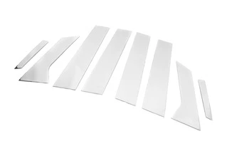 Молдинг дверних стійок (нерж) для Ford Mondeo 2014-2022 рр