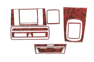 Накладки в салон (1999-2000) Темне дерево для Ауди A4 B5 рр