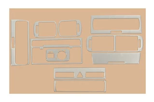 Накладки на арки (4 шт, чорні, ABS-пластик) для Opel Omega B 1994-2003 рр