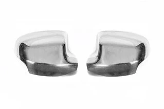 Накладки на дзеркала (2 шт., Нерж.) для Renault Sandero 2013-2022 рр