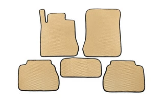 Килимки EVA (бежеві) для Mercedes E-сlass W210 1995-2002 рр