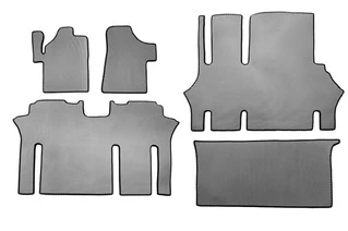 Килимки EVA V2 (Тільки самовивіз, повний салон, сірі) для Mercedes Vito W639 2004-2014 рр