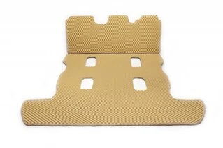 Килимок багажника 2 шт (EVA, 7 місць, бежевий) для Lexus LX570/450d