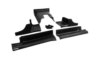 Накладки на внутрішні пороги EuroCap (5 шт, ABS) для Renault Duster 2008-2017 рр