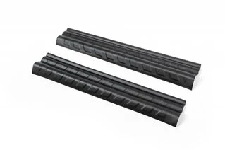 Накладки на пороги EuroCap (2 шт, ABS) для Mercedes Sprinter W906 2006-2018 рр