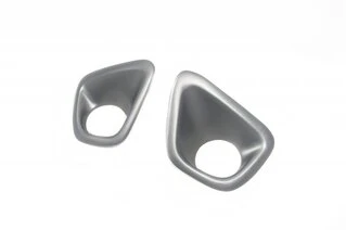 Накладки на противотуманки 2008-2013 (2 шт, ABS) для Renault Duster рр