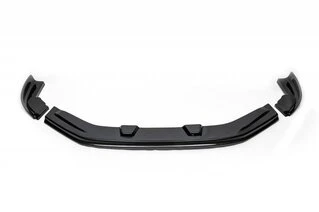 Накладка на передній бампер ЛИП (чорна) для Honda Civic Sedan IX 2011-2016 рр