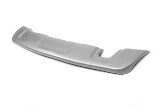 Накладка на задній бампер (ABS, сіра) для Renault Duster 2008-2017 рр