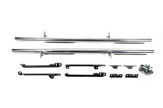 Бокові пороги OEM-V2 (2 шт., алюміній) для Ford Kuga/Escape 2013-2019 рр