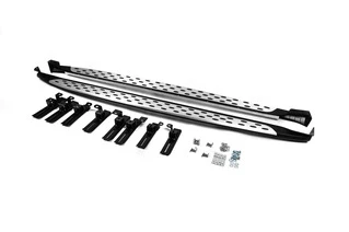 Бокові пороги OEM-V2 (2 шт., алюміній) для Ford Kuga/Escape 2013-2019 рр