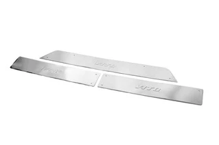 Накладки на внутрішні пороги Carmos (3 шт, нерж) для Mercedes Vito / V-class W447 2014- рр