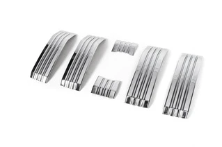 Хром накладки на решітку 2017-2025 для Toyota Land Cruiser Prado 150