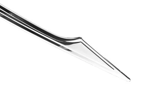 Накладка над номером (нерж.) Carmos - Турецька сталь для Nissan Qashqai 2014-2021 рр