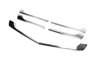 Накладки на решітку (2013-2025, нерж.) OmsaLine - Італійська нержавійка для Mercedes Sprinter W906 рр